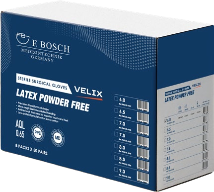 F.Bosch gloves box, front view