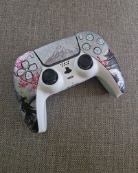 A finished white custom controller