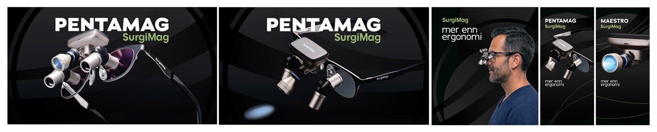 Pentamag SurgiMag trade-show banners