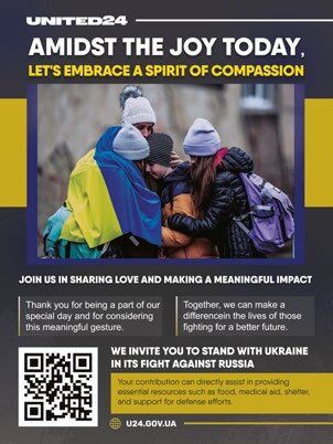 UNITED24 charity poster